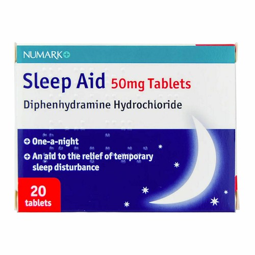 One night sleep aid 50mg - sleep,