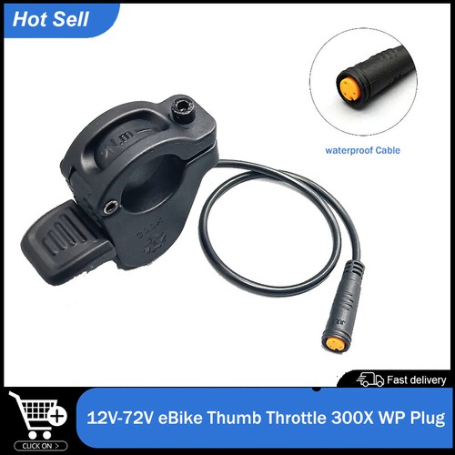 12v 72v ebike thumb - ebike, throttle