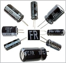 FR Panasonic  Capacitors (JAPAN) 10uF-4700uF 6.3V-100V, MULTI-LISTING -ref:FR982