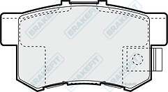 Brakefit brake pads - pads, (rear)