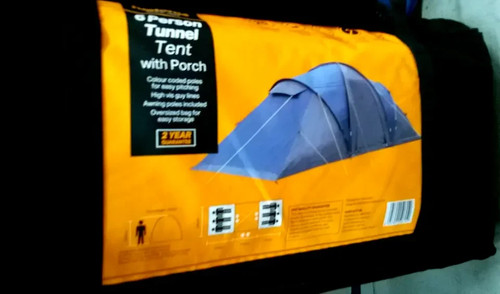 Halfords person tunnel tent - halfords,