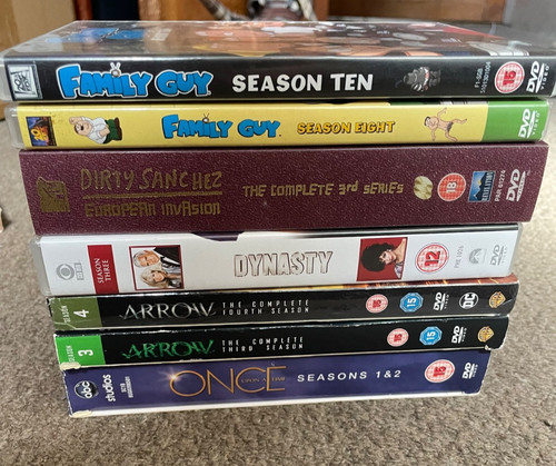 Dvd boxset bundle - 9x, tv