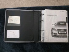 GENUINE AUDI WALLET DOCUMENT MANUAL HANDBOOK SERVICE BOOK FOLDER