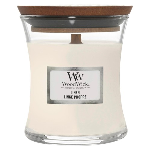 Woodwick linen mini hourglass - woodwick,