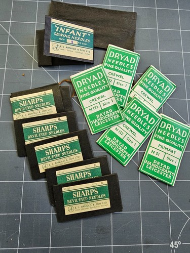 Vintage sewing crewel and - vintage,