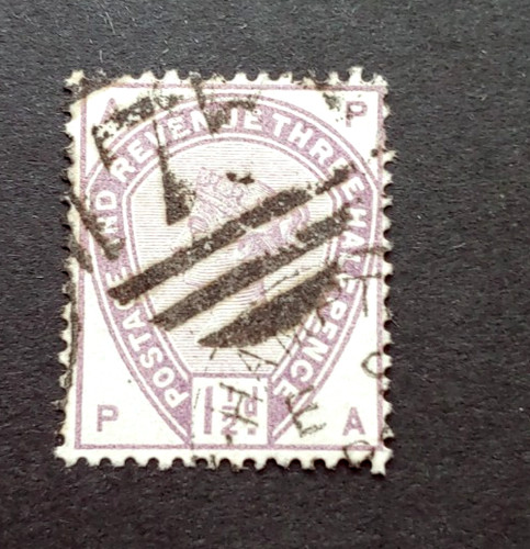 Victoria half penny - half,