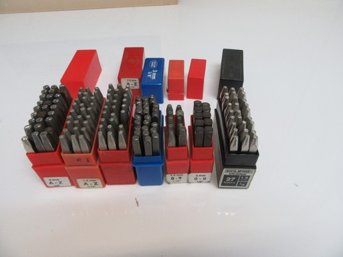 Letters and number punch - and,