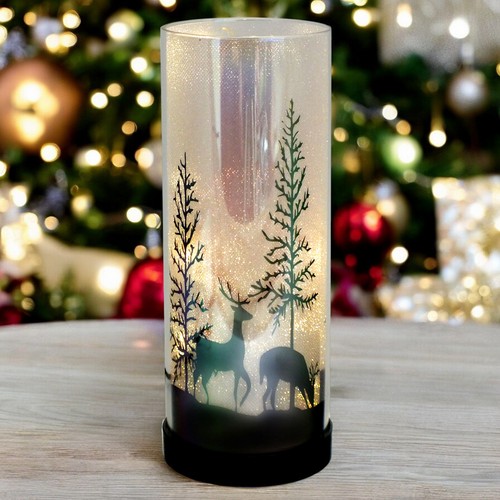 Led stag deer forest xmas - led,