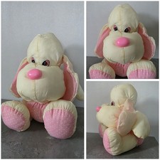 Vintage 1980s Fisher Price Puffalump Soft  Floppy Dog Plush Toy Rare