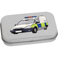 'Police Dog Van' Metal Hinged