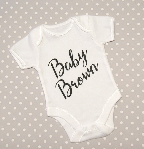Personalised baby name - baby,