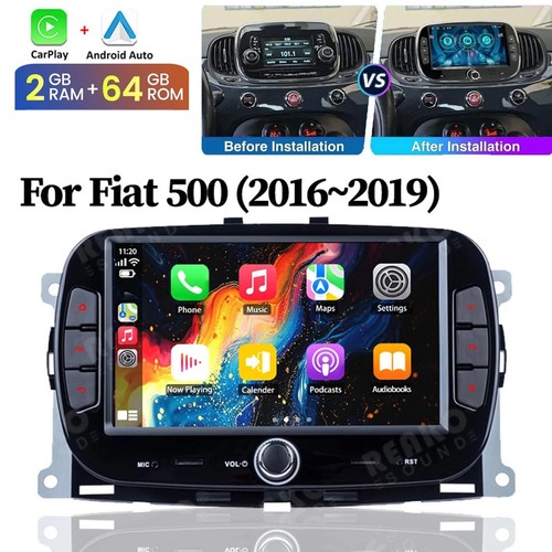 For fiat 500 2016 2019 - fiat, apple