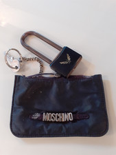 Vintage Moschino Key Case, Padlock & Key
