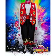 Mexican Professional Clown Suit Costume Theatre Adult Men’s Handmade In Mexico