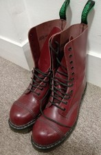 Solovair steel toe boots - steel,