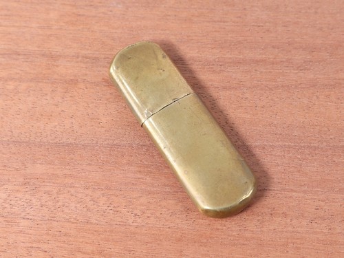 Vintage trench art lighter - trench,