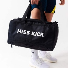 Miss Kick Football Bag Womens Kit Bag Black