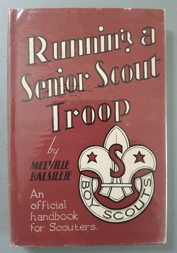 Running senior scout troop - a,