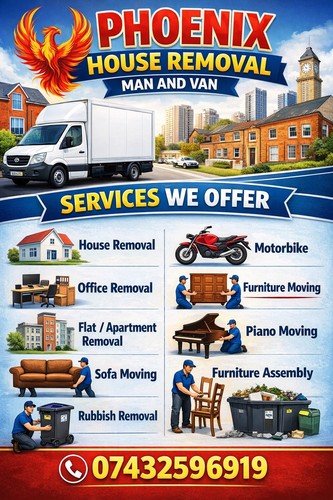 Man and van hire - man, removal