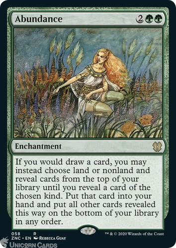 Abundance mint mtg - mtg,