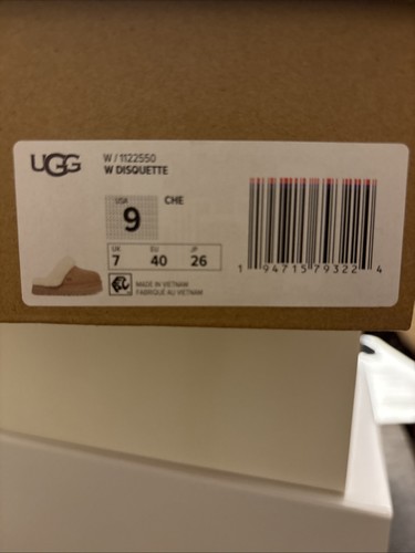 New ugg disquette size 9 - new, 40/9