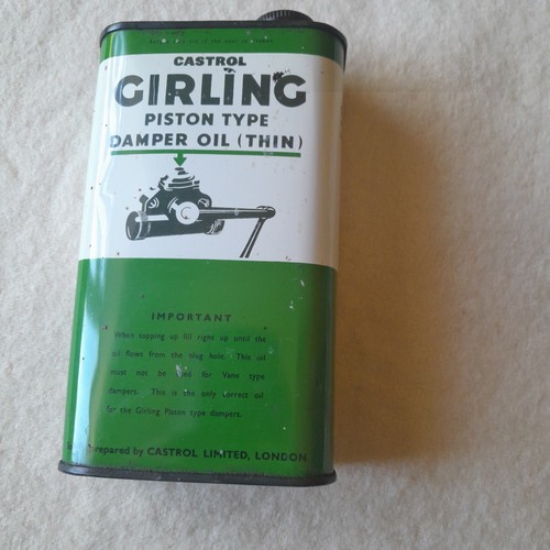 Vintage castrol girling piston - girling,