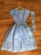 Vintage 1950s Handmade blue