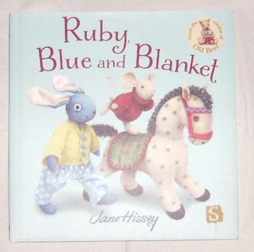 Ruby blue blanket - ruby,