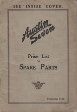 Austin Seven 7 original Price