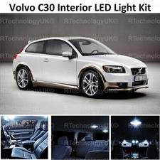 PREMIUM for VOLVO C30 LED INTERIOR UPGRADE KIT BULB SET XENON WHITE UK SELLER