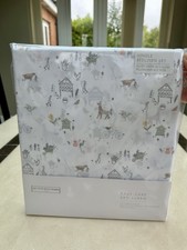 The Little White Company Easy-Care SPRING SCENE (Single Bed) Linen Set - New
