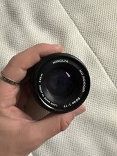 Minolta MD 50mm F1.7 Manual