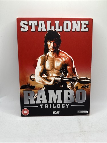 Stallone rambo trilogy dvd - stallone,
