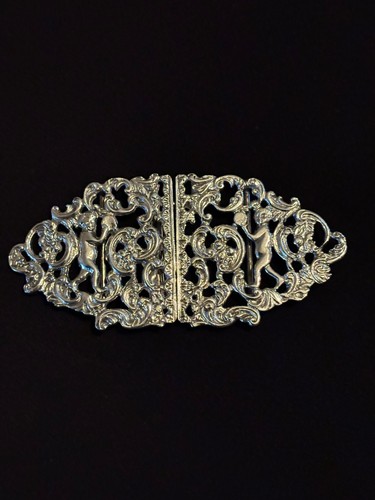 Solid silver nurses - solid, belt
