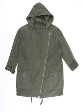 Topshop Womens Green Cotton