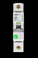 STEEPLE 16 AMP CURVE B 6kA MCB CIRCUIT BREAKER SERIES E 14116