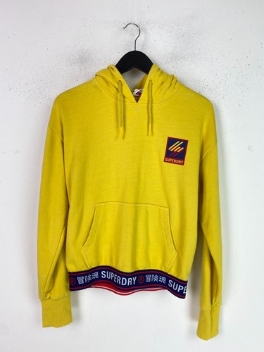 Superdry yellow logo - superdry, hooded