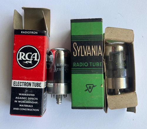Vintage radio valves - radio, nos