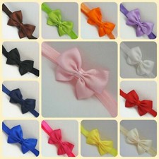 Baby Girl Bow Headband Hairband Infant New-born Toddler Elastic Hair Accessory