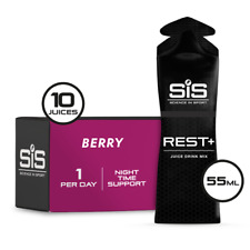 Science In Sport | Rest+ Sleep & Recovery Juice Mix | Berry Flavour | 10 pack