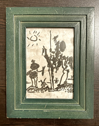 Picasso ink sketch - picasso,