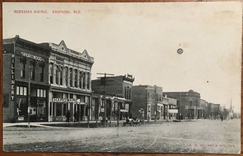 Vintage postcard arapahoe - vintage,