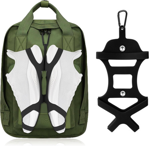 Shoe holder for backpack - for,