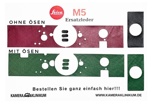 Leica synthetic leather - m5,