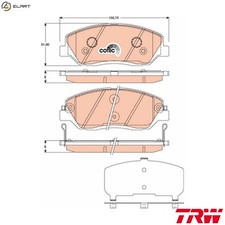 BRAKE PAD SET DISC BRAKE