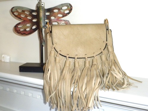 New small handbag - small, beige