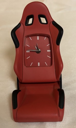 Red black racing car seat - red,