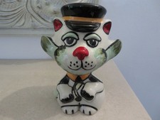 *RARE* LORNA BAILEY 'THE MILKMAN' CAT FIGURE 5 INCHES TALL *EXCELLENT*