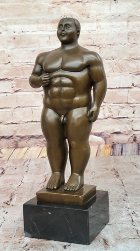 100 solid bronze botero - bronze, a