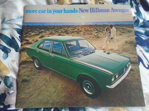 Hillman avenger brochure - hillman,